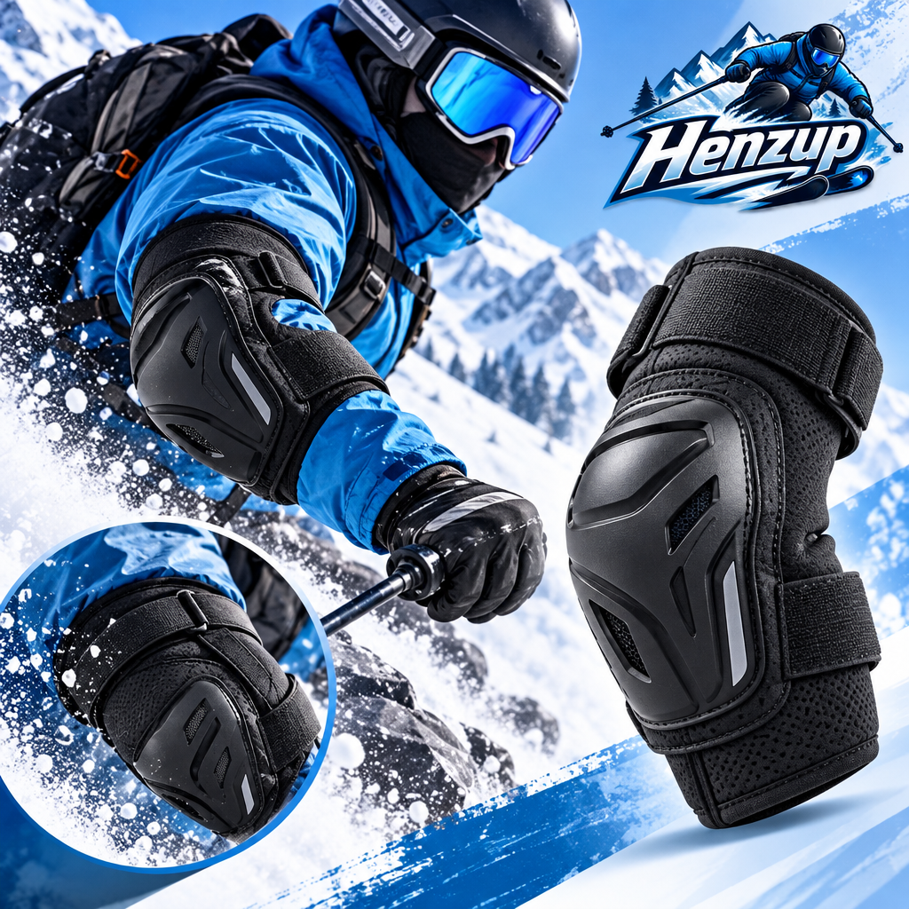HENZUP Snow Sports Elbow Pad Set